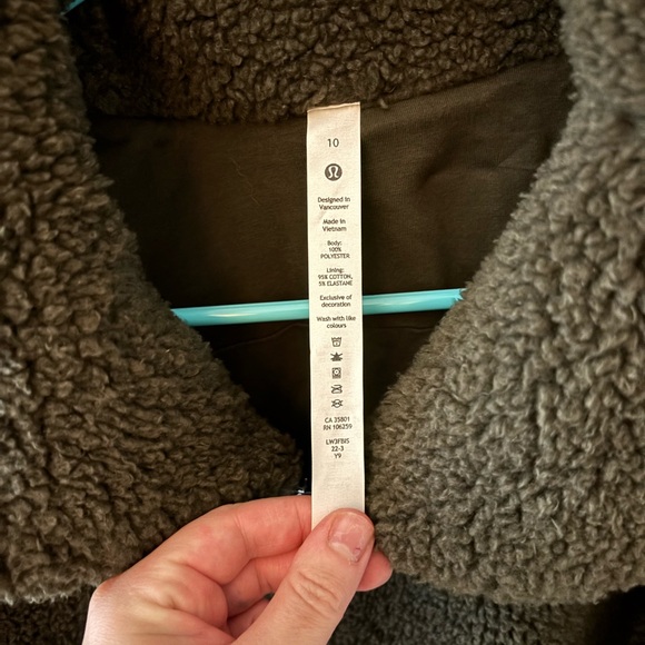 Lululemon Fleece Winter Jacket - Picture 2 of 6
